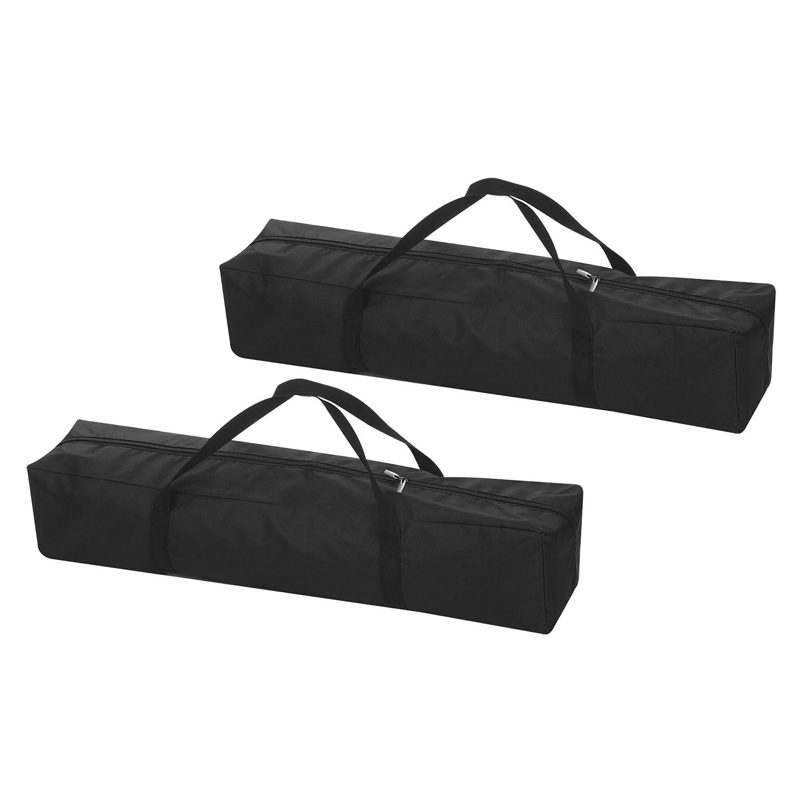 PATIKIL 31 Inch Camp Chair Replacement Bag, 2 Pack Nylon Folding Chair Carrying Storage Bag for Beach Chair with Large Zipper Shoulder Strap for Camping Travel, Black
