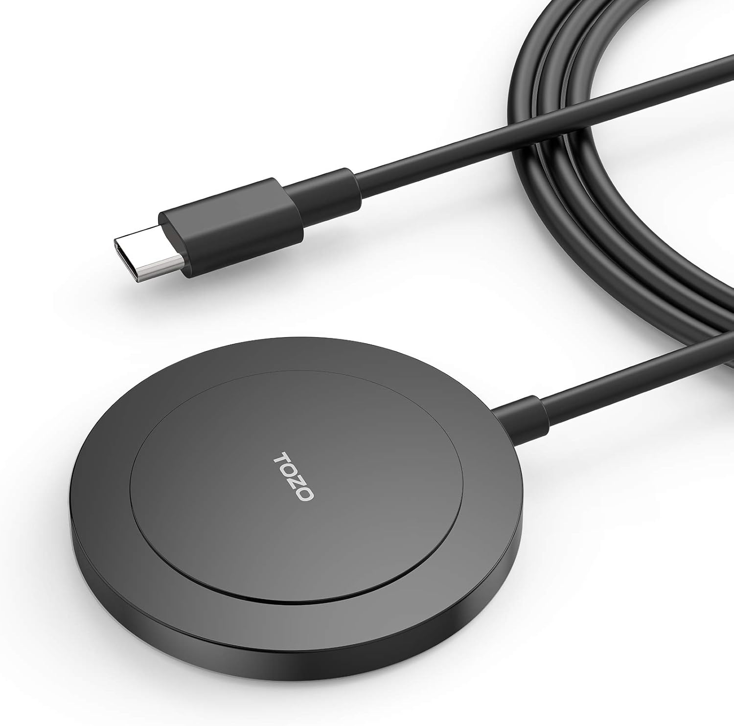 TOZO W6 Wireless Charger Fast Charging Pad Builtin