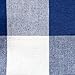 DII Buffalo Check Collection, Classic Farmhouse Table Runner, 14x72, Navy & Cream