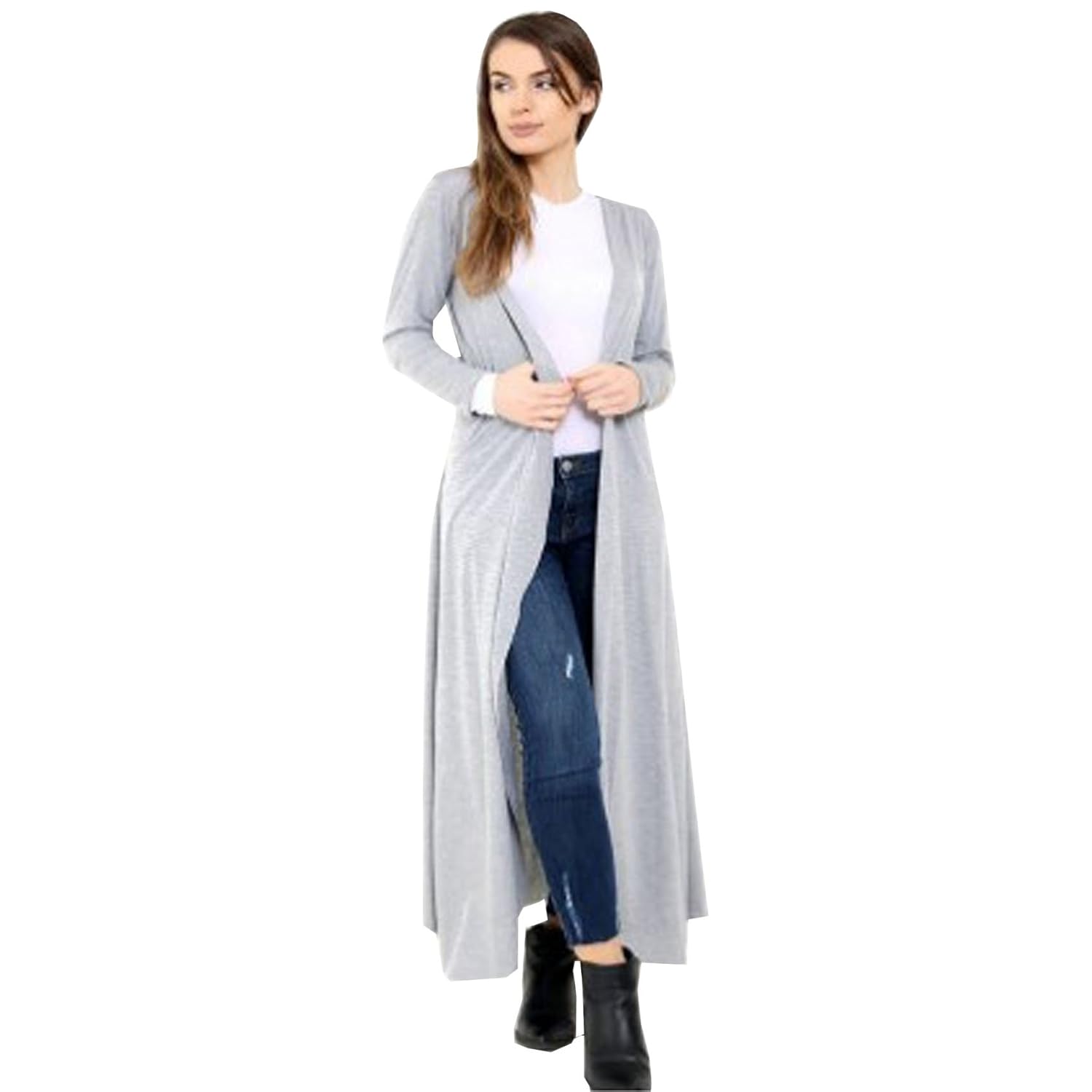Women S Clothing Usa Women S Full Length Maxi Cardigan Duster Open