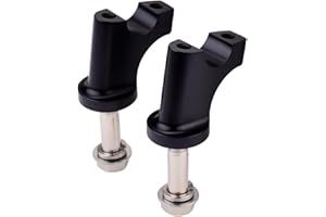 LEDISHUN Motorcycle Handlebar Handle Bar Riser Heighten Compatible with Kawasaki Z650RS ELIMINATOR/SE 500 400 450