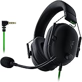 Razer BlackShark V2 X Gaming Headset: 50mm Drivers - Cardioid Mic - Memory Foam Cushion - Lightweight- Comfortable, Noise Iso