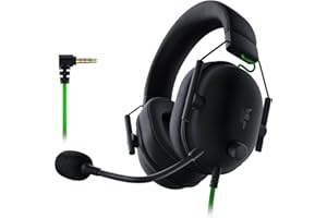Razer BlackShark V2 X Gaming Headset: 50mm Drivers - Cardioid Mic - Memory Foam Cushion - Lightweight- Comfortable, Noise Iso