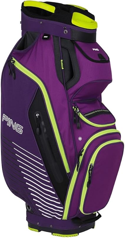 purple ping golf bag