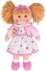 Bigjigs Kelly Rag Doll Medium 34cm Soft Clothing Swap Ragdoll Baby Toy view 4
