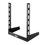Tecmojo 2 Post 12U Desktop Server Rack Small Open