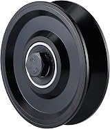 Skelang 99mm V-Groove Castor Wheel 1000KG Steel Double Bearing Gate Pulley view 2