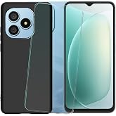NEOYUKL for Blackview Wave 9C Case with Screen Protector,2 Pack | 6.56",TPU Slim Fit Protective Cover Case,Shockproof,Tempered Glass,Anti-Scratch,9H Hardness,Case Friendly