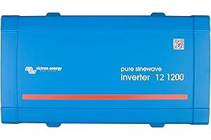 Victron Energy 1200VA 12-Volt 120V AC Pure Sine Wave Inverter- NEMA 5-15R