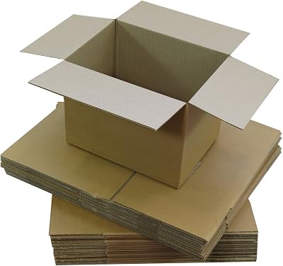 Triplast 203x152x152mm Small Single Wall Cardboard Boxes Pack 5 8x6x6"