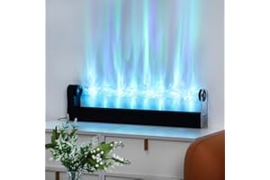 KITVONA Kinetic LED Gaming Lights For Room,RGB LED Light Bar For Home, Wall Light For Bedroom, Romatic Ambient Lighting, Ocean Wave Lights Aurora Projector Lamp with 16 Dynamic Color