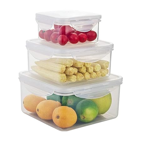 Contenedores herméticos de 3 Piezas para el Almacenamiento de ...