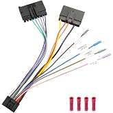Car Radio Wire Harness Adapter For 1998-2009 Ford Vehicles (F150, Ranger, Explorer, Etc.)