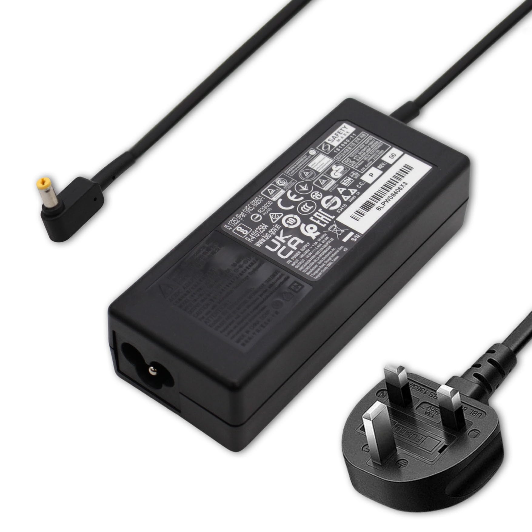 Laptop Charger for Acer Aspire ES1-531 ES1-532 ES1-533 ES1-571 Compatible Replacement Notebook Adapter Adaptor Power Supply