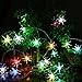 Lyhope 20 LED Battery String Starburst Lights, Multicolor