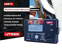 UNI-T Ground Resistance Meter Digital Electrical