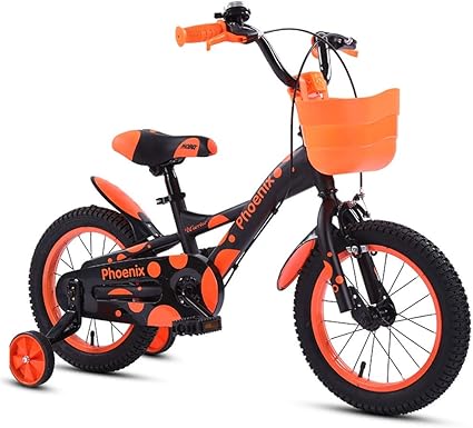 orange blue bike