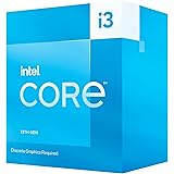 Intel Core i3-13100F Desktop Processor 4 cores (4 P-cores + 0 E-cores) 12MB Cache, up to 4.5 GHz