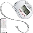 FITINDEX Body Measuring Tape, Accurate Bluetooth Measuring Tape for Body Measurements, Smart Body Tape Measure Retractable with 12 Body Parts Measure for Weight Loss Fitness Muscle Gain, Sync with APP