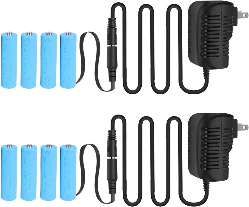 Lenink AA Battery Eliminator Power Supply Adapter,Replace 4 AA Battery