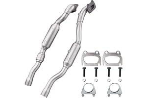 CIRconvert Left & Right Catalytic Converter Compatible with 2013 2014 2015 Chrysler 300, 2013-2017 Dodge Charger 3.6L V6 Catalytic Convertor (EPA Compliant)