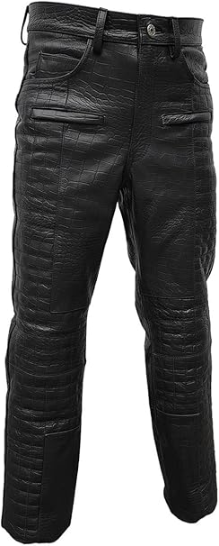 black bikers jeans