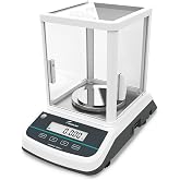 JOANLAB FA5003S Analytical Balance, 500g x 1mg Ext Calibration | Dual-screen display, 0.001g precision scale for lab, pharmacy &amp; jewelry applications