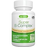 Igennus Super B-Complex - High Strength & Sustained Release Methylated B Vitamins, B12, B6, Methyl Folate & Vitamin C, For Wo
