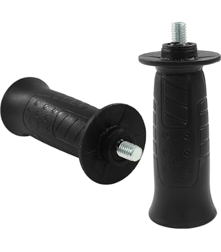 4 Poignées De Meuleuse – Filetage 8 Mm, Longueur 5,3, Antidérapant, Set Pratique