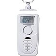 SABRE Wireless Motion Sensor Home Security Burglar Alarm with LOUD 120 dB Siren and 120 Degree Wide Angle Detection, DIY EASY Installation