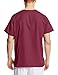 Cherokee Originals Unisex V-Neck Scrubs Shirt, Wine, Large