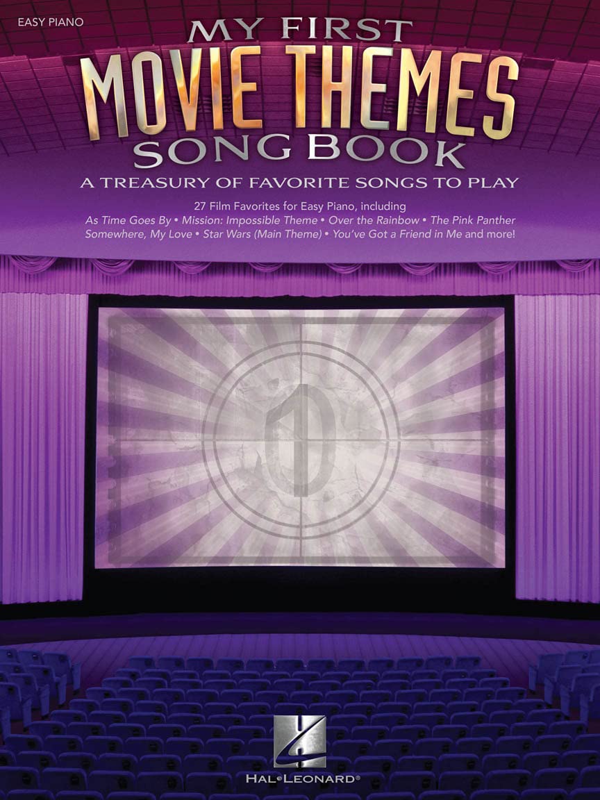 My First Movie Themes Song Book. Easy Piano.: A Treasury of Favorite Songs to Play