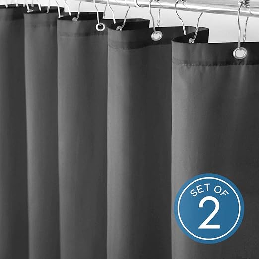 Amazon Com Eforcurtain 2 Pack 72x72 Inch Standard Shower Curtain