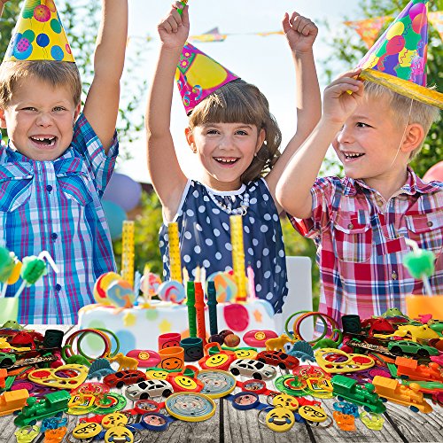 Party Packs Favors for Kids - 125 Pc Toy Assortment for Boys and Girls – Bulk Small Toys for Birthday Goody Bags, Games Prizes, Pinata Fillers, Toy Chests