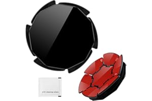 ZEEHOO Dashboard Pad Mounting Disk [Perfect for Curved & Textured Surface] for Wireless Car Charger & Car Phone Mount Holder (80mm-2)