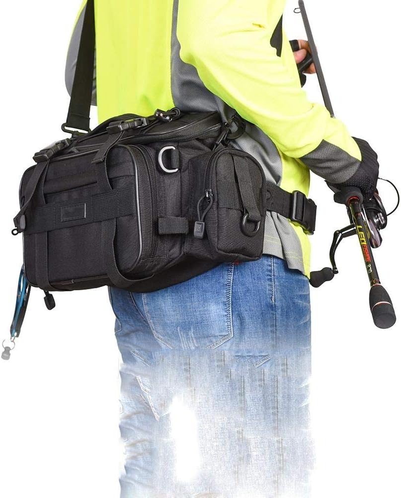 Bolsas de Aparejos de Pesca multifuncionales Paquete de Cintura para