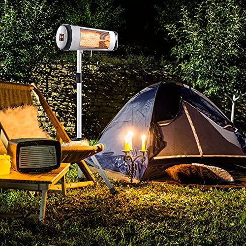 COWSAR Electric Patio Heater Infrared Heater, Outdoor Standing Infrared