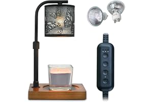EANDISOM Candle Warmer Lamp Timer - Butterfly Electric Candle Lamp Warmer, Birthday Gifts for Women, for Mom, House Warming Gifts New Home, Candle Warmer for Jar Candles with 2 Bulb