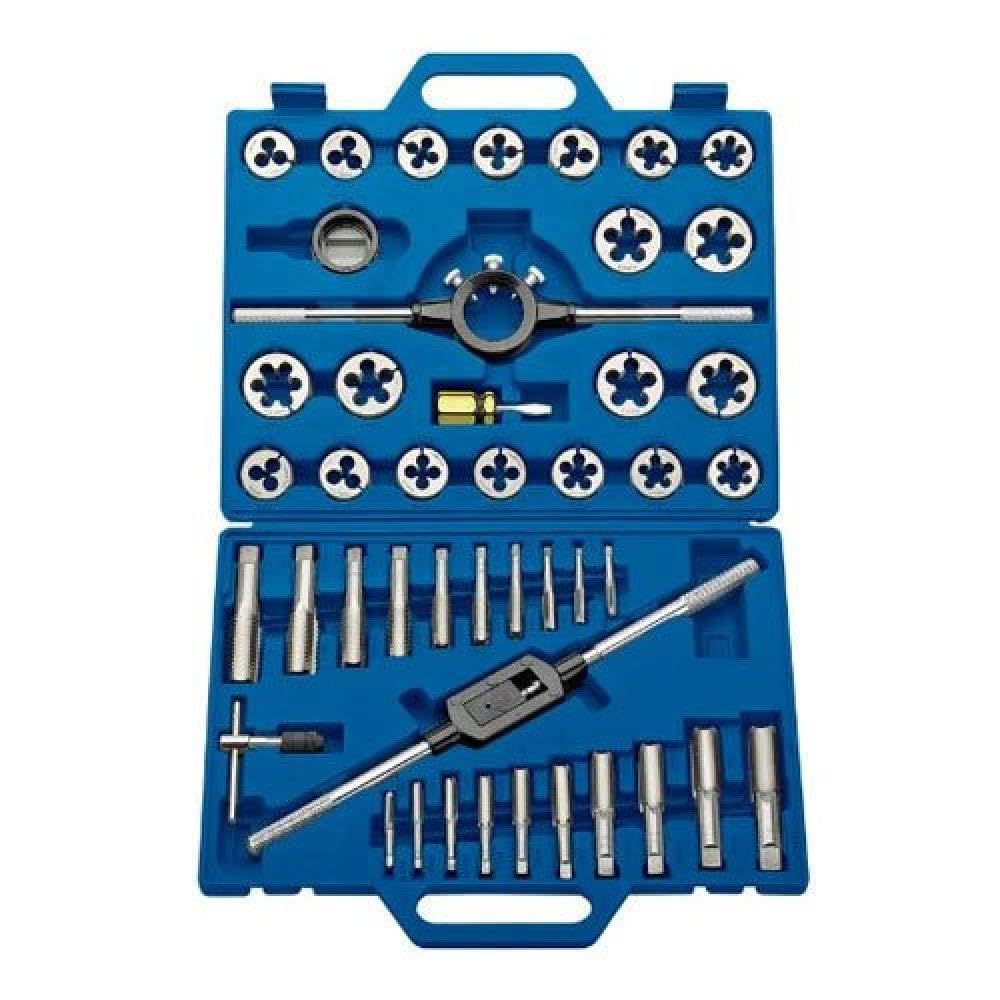Draper 18523 Metric Tap and Die Set, 42 Pcs , Blue