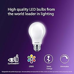 PHILIPS LED 60W A19 4-Pack Ultra Definition Soft