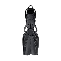 Mares X-Stream Open Heel Fins, All Black, Small