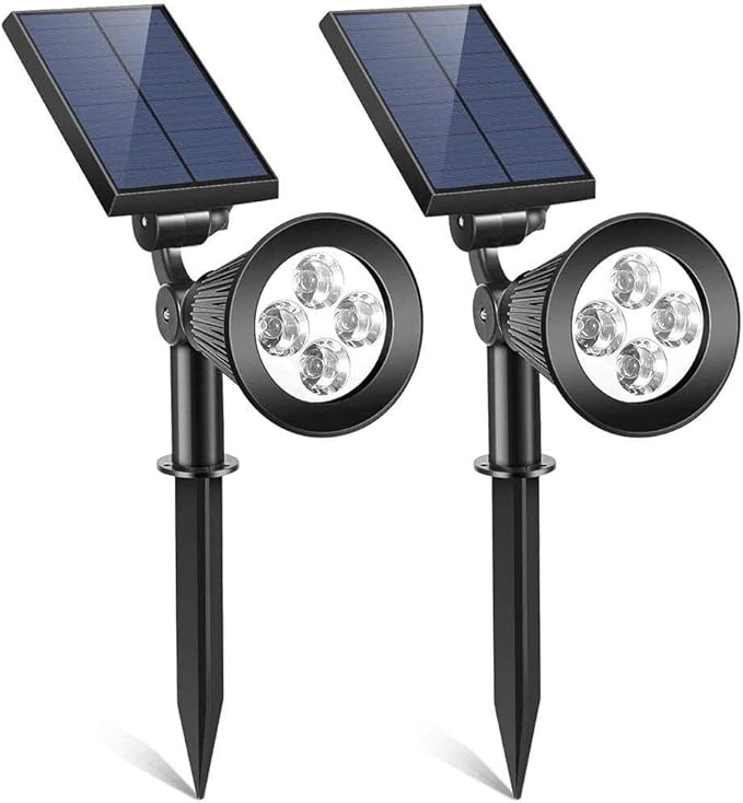 LED al aire libre Solar Spotlight al aire libre, la pared del LED 3000
