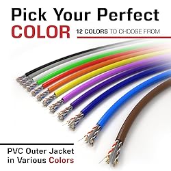 DRIPSTONE CAT6 Ethernet Cable 1000ft Bulk Network