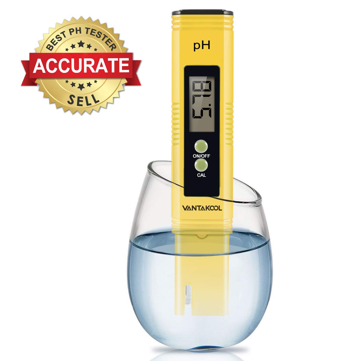 Galleon Digital PH Meter, PH Meter 0.01 PH High Accuracy Water