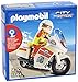 PLAYMOBIL Emergency Motorcycle with Light Building Kit