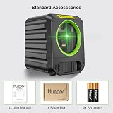 Huepar Laser Level Self-Leveling Green Beam Cross Line 110° Horizontal Vertical view 7