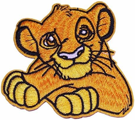 Disney's The Lion King Movie SIMBA Character 3 Tall Embroidered PATCH by Main Street 24/7