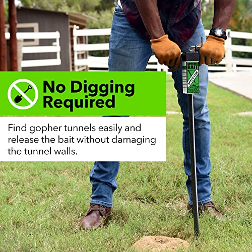 Yard Butler IGBA1 Gopher Bait / Mole Bait Applicator Vole Killer