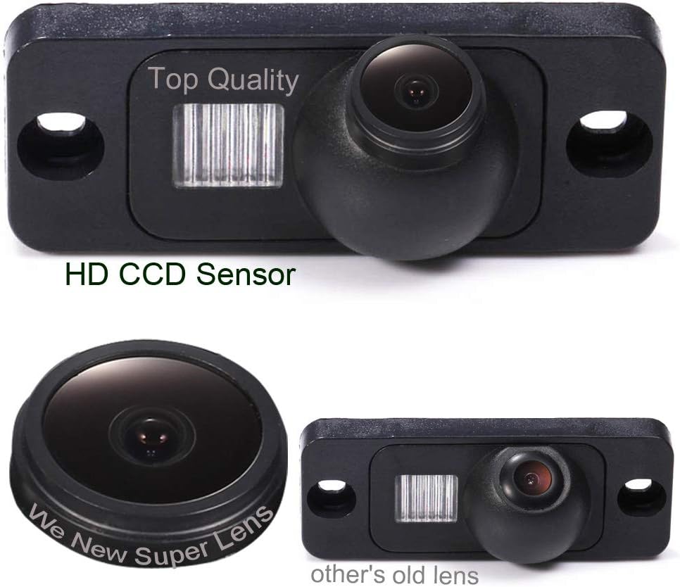 Kalakus Car Reverse Camera in License Plate Light Parking Aid Vehicle-Specific Camera for Mercedes Benz M-Class/MB S-Class/W251