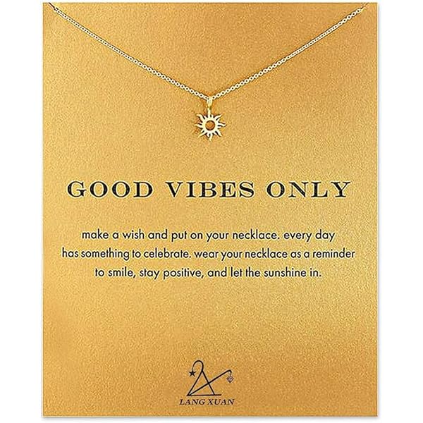 Amazon.com: COLORFUL BLING Fashion Sun Necklace Clavicle